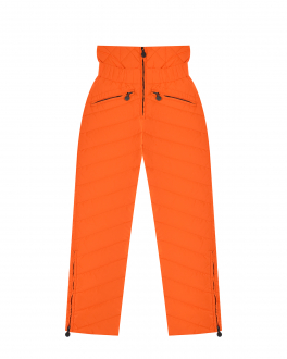 Утепленные оранжевые брюки Naumi Оранжевый, арт. 1851MP-0011-MI173 | Фото 1