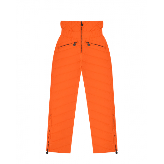 Утепленные оранжевые брюки Naumi | Фото 1
