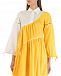 Бело-желтое платье с воланом  | Фото 7