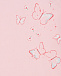 Розовая пижама с принтом &quot;бабочки&quot; Sanetta | Фото 5