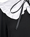 Черное платье с белым воротником Dan Maralex | Фото 10