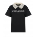 Черная футболка с кружевным воротником Ermanno Firenze | Фото 1