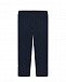 Синие брюки с поясом-кулиской IL Gufo | Фото 2