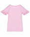 Розовая футболка с принтом &quot;кролик&quot; Guess | Фото 2