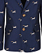 Пиджак с жаккардовым принтом Burberry | Фото 4