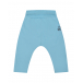 Голубые спортивные брюки с принтом &quot;хамелеон&quot; Sanetta Kidswear | Фото 1