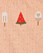 Носки персивкового цвета с принтом &quot;мороженое&quot; Falke | Фото 2