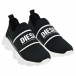 Черные кроссовки-носки Diesel | Фото 1