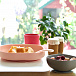 Набор посуды 4 предмета (2 тарелки, стакан, ложка), розовый BEABA | Фото 6