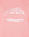 Розовый свитшот с декором &quot;губы&quot;  | Фото 9