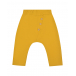 Желтые спортивные брюки с пуговицами Sanetta Pure | Фото 1