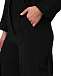 Шелковый черный комбинезон Dorothee Schumacher | Фото 8