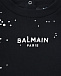 Черный свитшот с отделкой стразами Balmain | Фото 3