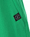 Зеленые шорты с поясом на резинке Dan Maralex | Фото 3