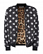 Черная куртка-бомбер со сплошным лого Dolce&Gabbana | Фото 3