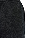 Черный комплект из смесовой шерсти: худи и джоггеры  | Фото 13