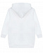 Удлиненная белая толстовка-худи Dolce&Gabbana | Фото 3