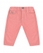 Вельветовые брюки розового цвета Diesel | Фото 1