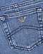 Синие джинсы regular fit Emporio Armani | Фото 4