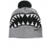 Серая шапка с принтом &quot;акула&quot; Il Trenino | Фото 1