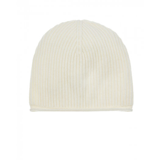 Белая шапка бини из шерсти Woolrich | Фото 1