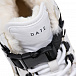 Высокие белые кроссовки с меховой подкладкой D.A.T.E. | Фото 6