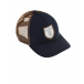 Сине-коричневая бейсболка с логотипом Brunello Cucinelli | Фото 1