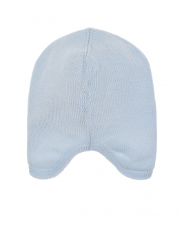 Голубая шапка тонкой вязки Regina Голубой, арт. PE454 CIELO | Фото 2