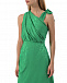 Зеленое платье с драпировкой MSGM | Фото 6