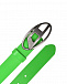 Ремень с пряжкой в виде лого, зеленый Diesel | Фото 2