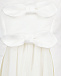 Белое платье с бантами Genny | Фото 3