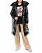 Черное пальто-пуховик с капюшоном Woolrich | Фото 2