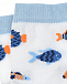 Белые носки с разноцветными рыбками Story Loris | Фото 2