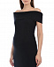 Черное платье с открытыми плечами Pietro Brunelli | Фото 9