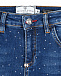 Синие джинсы со стразами Philipp Plein | Фото 3