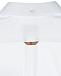 Белая рубашка с отделкой в клетку Burberry | Фото 4