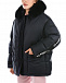 Черная куртка с лампасами Yves Salomon | Фото 8