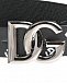 Черный ремень с фигурной пряжкой, 74x2.2 см Dolce&Gabbana | Фото 3