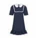 Темно-синее платье с оборками Prairie Синий, арт. 507F22123FW | Фото 1
