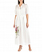 Белое платье с акварельным цветком  | Фото 3