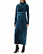 Платье SARA с воротником стойкой, синее Pietro Brunelli | Фото 5