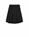 Черная юбка с широкими складками Burberry | Фото 4