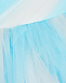 Платье с принтом в голубую полоску Sasha Kim | Фото 5