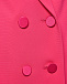 Двубортный пиджак цвета фуксии TWINSET | Фото 3