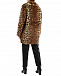Леопардовое пальто из эко-меха Parosh | Фото 4