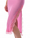 Розовая юбка с кружевным кантом Mo5ch1no Jeans | Фото 8