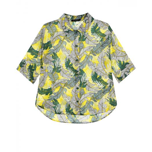 Рубашка с растительным принтом Dan Maralex | Фото 1