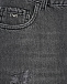 Джинсы с разрезами, темно-серые Emporio Armani | Фото 3