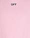 Розовое платье-футболка Off-White | Фото 3