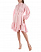 Розовое платье с воланами MSGM | Фото 4